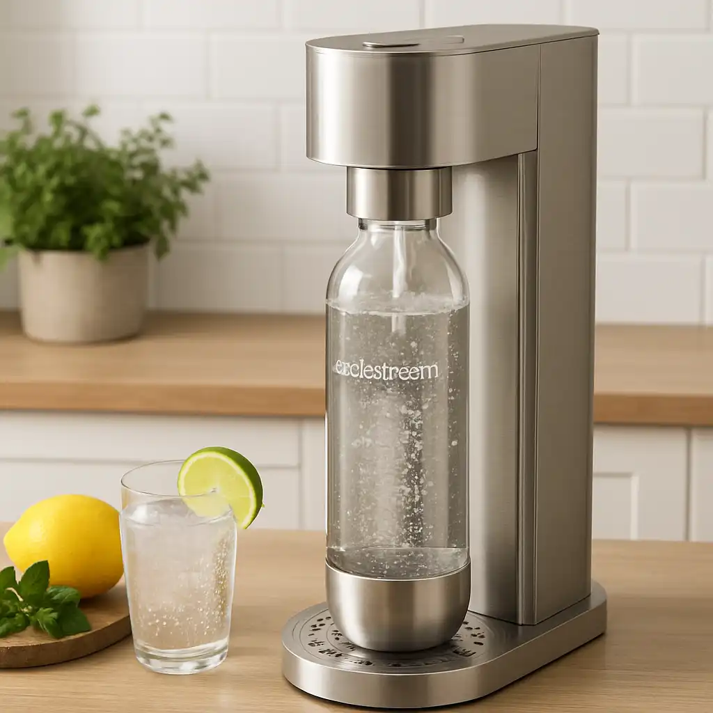SodaStream Enso Steel: The Elegance of Sustainable Fizziness in Your Home