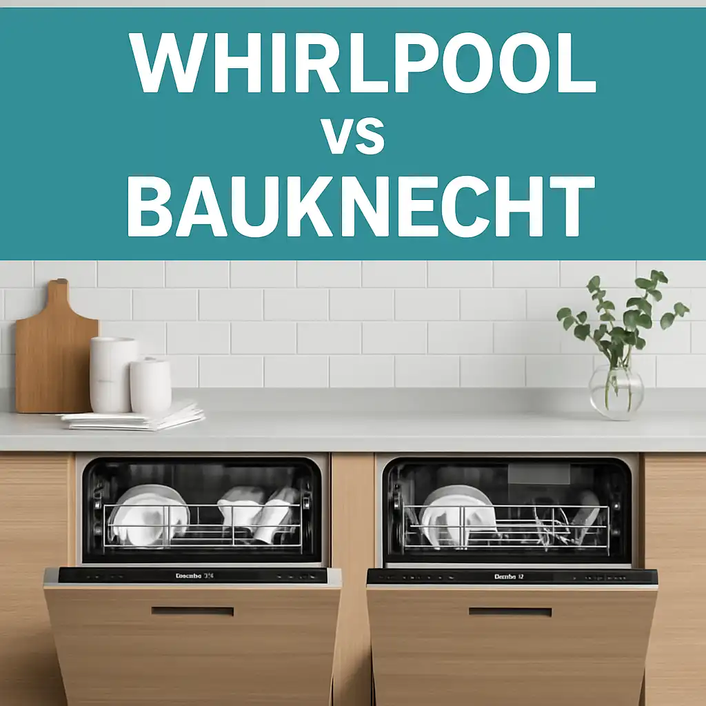 Ultimate Guide to Built-in Dishwashers 2024: Whirlpool vs Bauknecht for Demanding Families