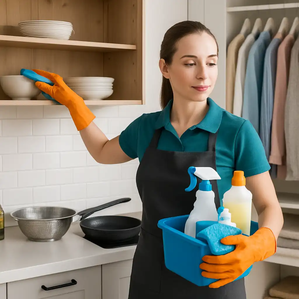 Professional Closet Cleaning: Guide to Detergents and Techniques for Kitchens and Wardrobes