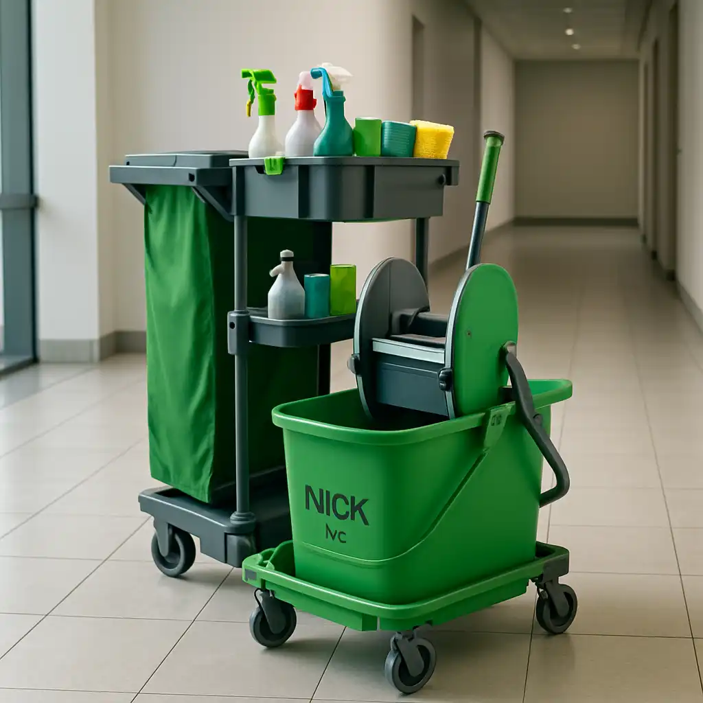 Guida Definitiva al Carrello Pulizie 2026: Efficienza e Igiene con Nick Verde 25L