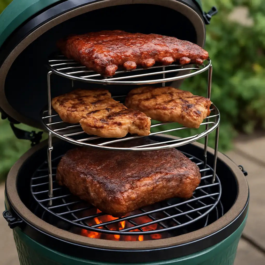 Griglia a 3 Piani Big Green Egg: La Rivoluzione Verticale per il Tuo Kamado nel 2026