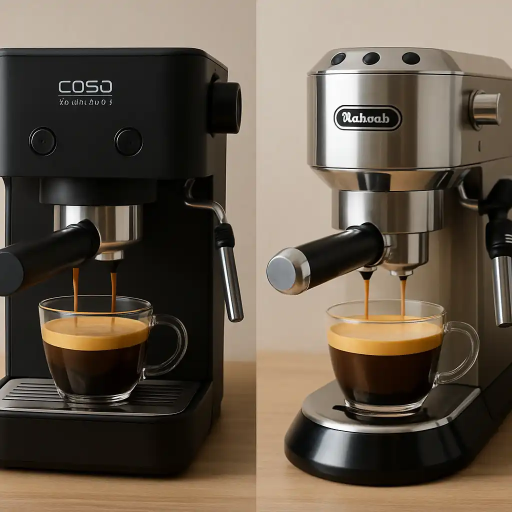 Macchina da Caffè Espresso 2026: CASO Gourmet Crema vs De'Longhi Dedica - La Guida Definitiva alla Scelta