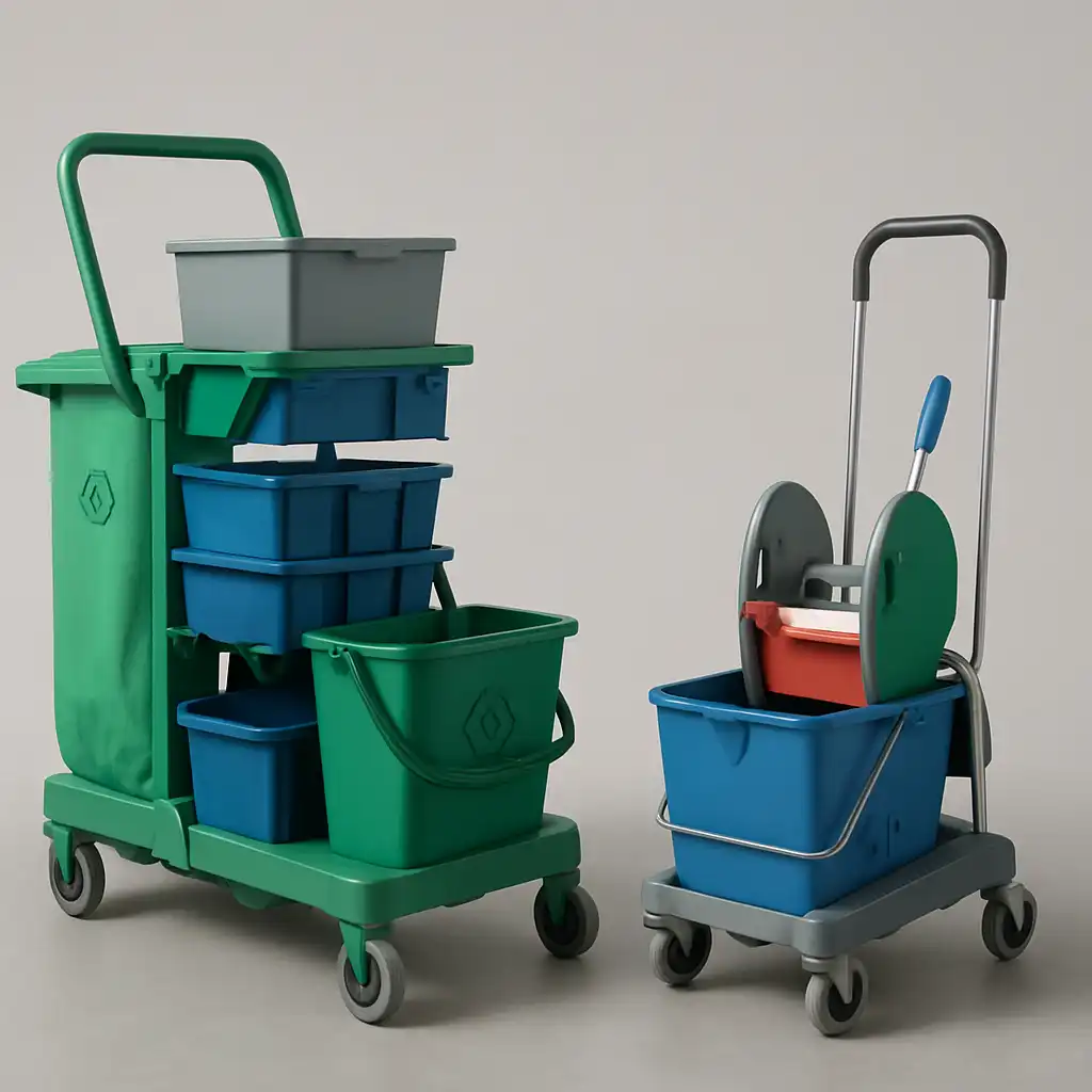 Carrelli Pulizia 2026: Green 460 vs Nick 15L, la Guida Definitiva alla Scelta Professionale