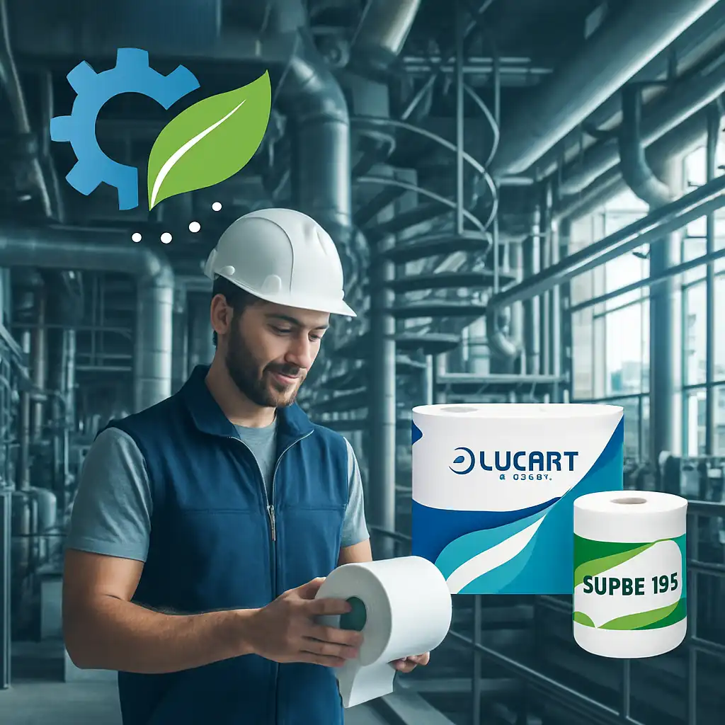 Guida Completa 2026: Ottimizzare l'Igiene Industriale tra Efficienza e Sostenibilità con Lucart e Super 180