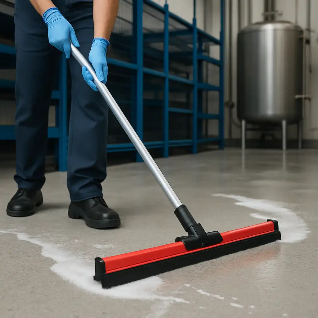 Guida Definitiva 2026: Come Scegliere lo Spingiacqua Professionale per Pavimenti Industriali Sicuri e Igienizzati