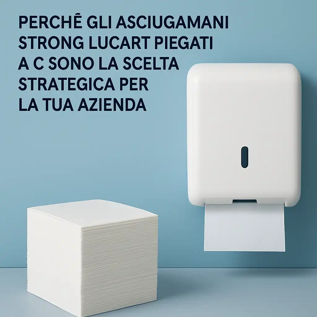Guida Definitiva 2026: Perché gli Asciugamani Strong Lucart Piegati a C sono la Scelta Strategica per la tua Azienda