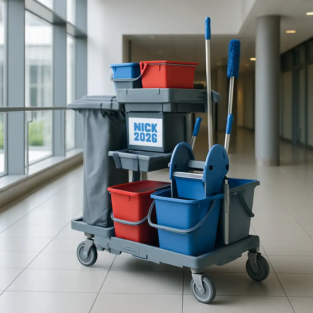 Carrelli Professionali Nick 2026: La Guida Definitiva all'Efficienza nelle Pulizie Industriali e Civili
