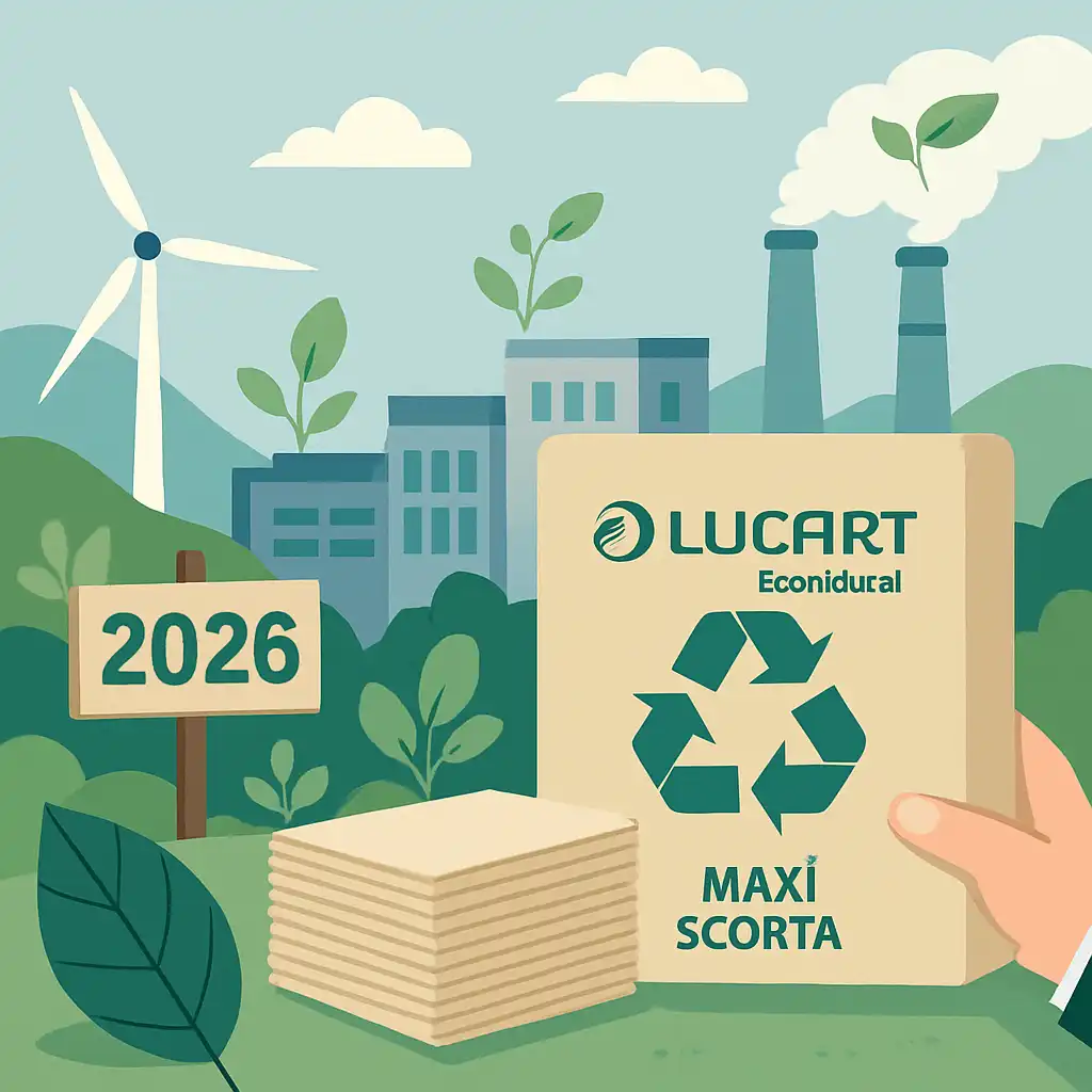 Guida Definitiva 2026 alla Sostenibilità Industriale: Perché Scegliere gli Asciugamani Lucart EcoNatural in Maxi Scorta