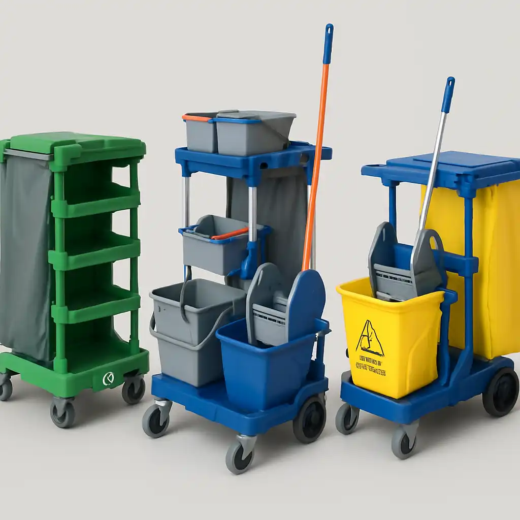 Guida ai Carrelli Professionali per Pulizie 2026: Scegliere l'Efficienza tra Green 30, Action Pro e la Serie Nick
