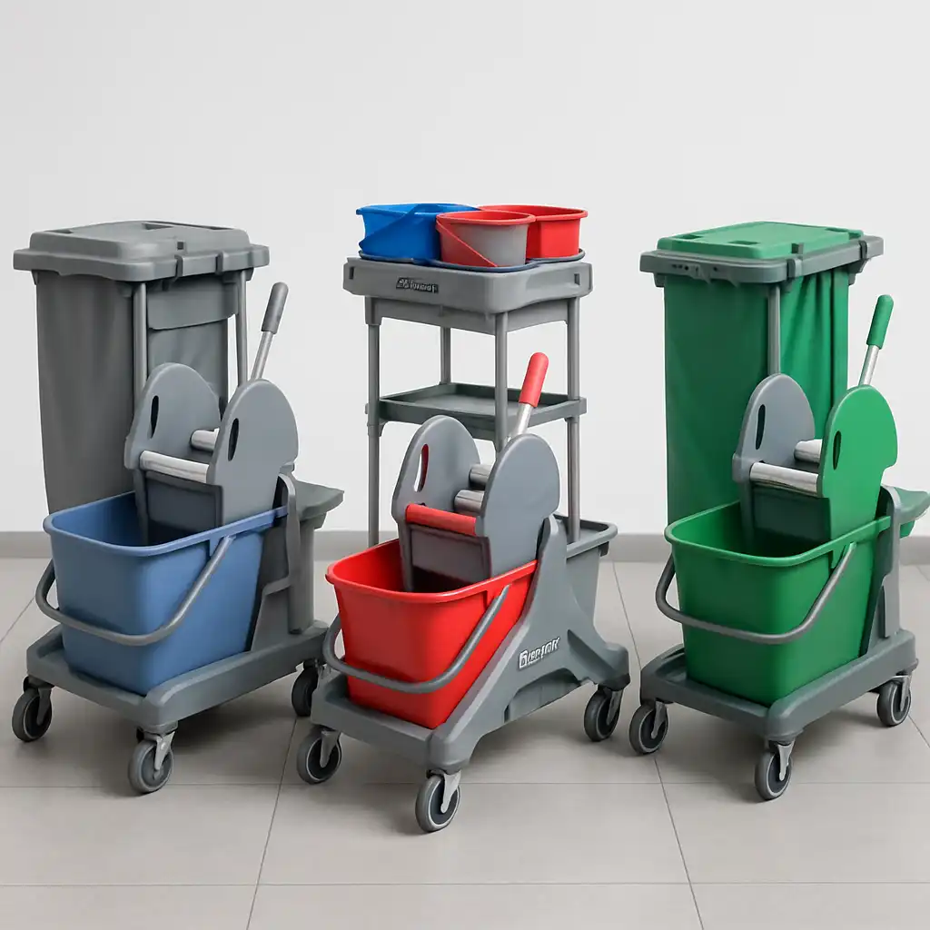 Guida Definitiva 2026 ai Carrelli Lavaggio Professionali: Recensione e Confronto Nick Grigio, Action Pro e Nick Verde