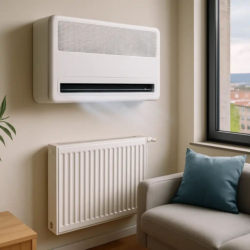 Fintek Panama Silent Hybrid 7000 BTU: La Rivoluzione 2026 per Riscaldare e Raffrescare Senza Unità Esterna e Sostituire i Termosifoni