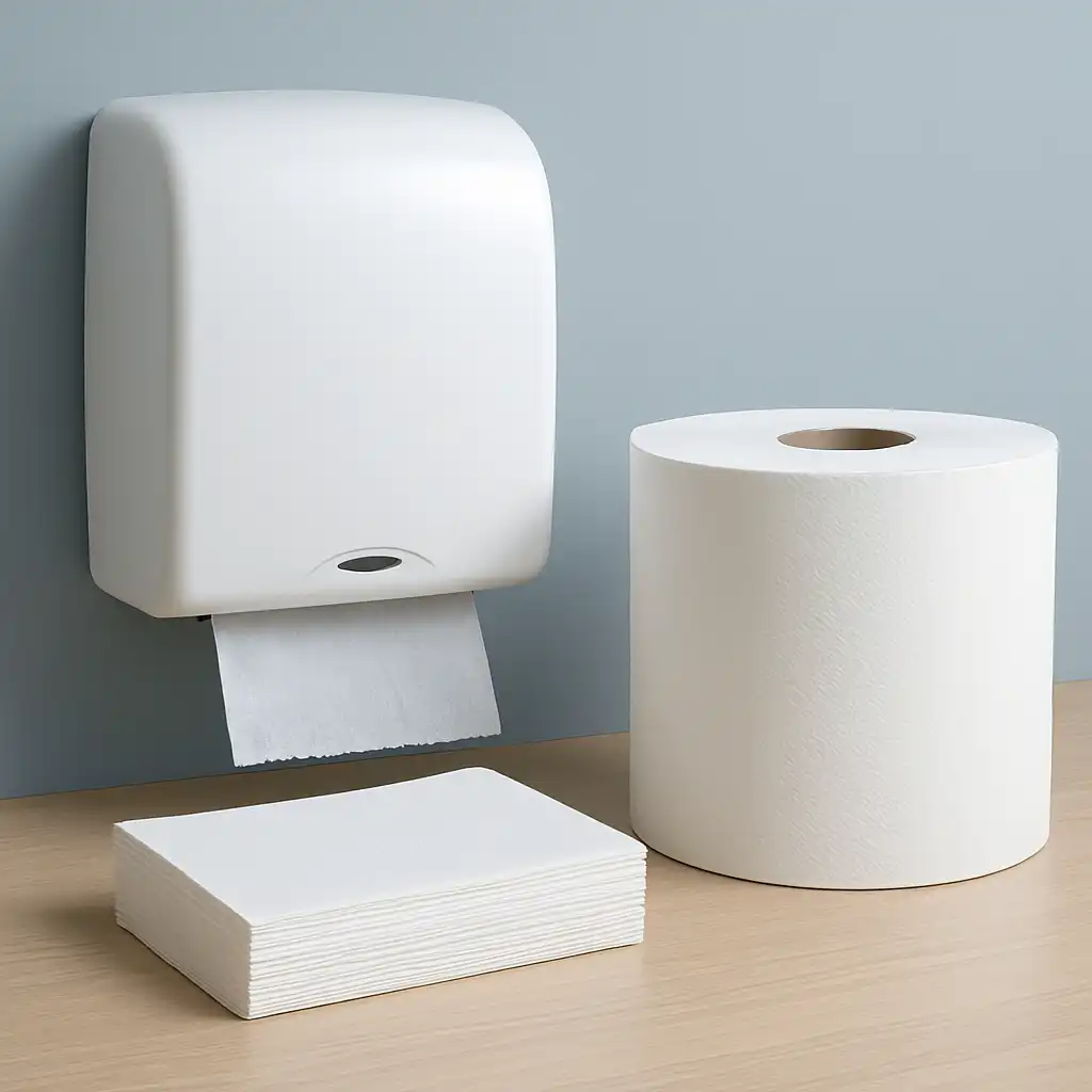 Guida Igiene Professionale 2026: Ottimizzazione Risparmio con Asciugamani Luna e Bobine Basyroll