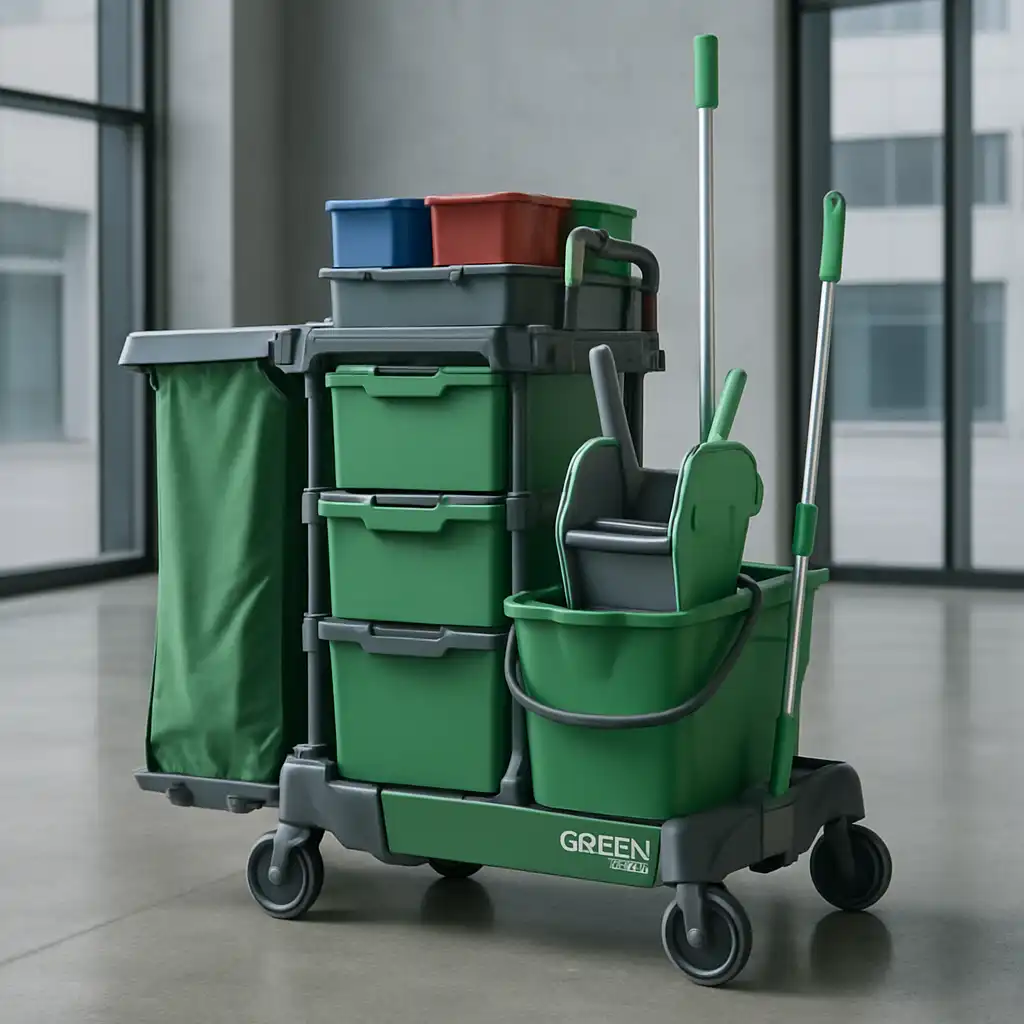 Carrello Professionale Green 400: La Rivoluzione della Pulizia Industriale nel 2026 - Efficienza, Ergonomia e Sostenibilità Certificata