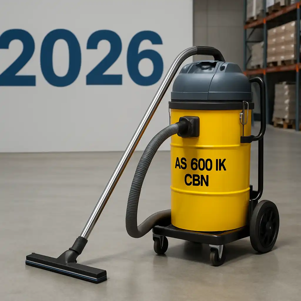 Guida Completa 2026: Aspiraliquidi Industriale AS 600 IK CBN - Efficienza Senza Compromessi