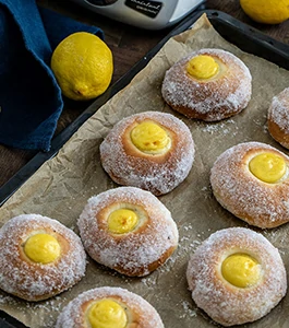 Recipe for dumplings stuffed with cream