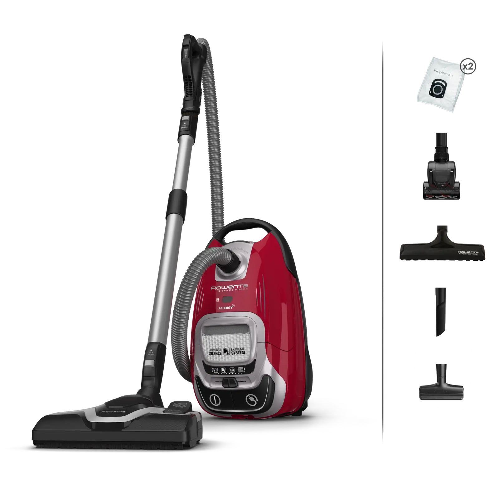 Spare parts and accessories Vacuum cleaner Rowenta Silence Force Effitech Vacuum Cleaner - RO7473EA