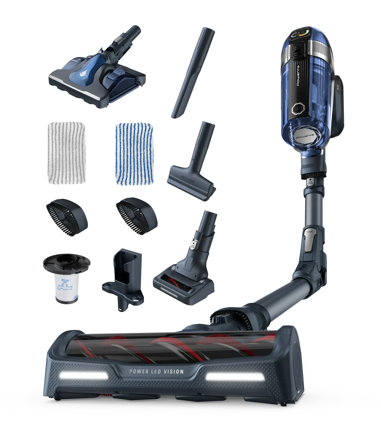 Spare parts and accessories Vacuum cleaner Rowenta X-Force 11.60 Aqua - RH9898WO
