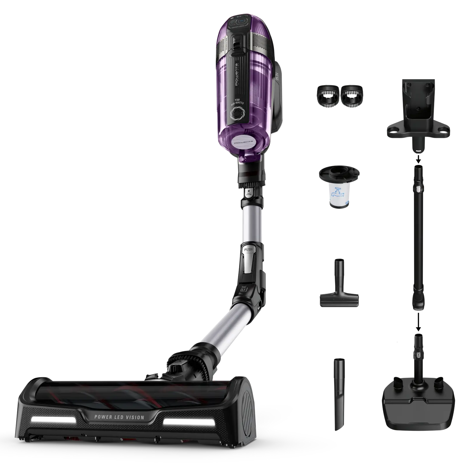 Spare parts and accessories Electric broom Rowenta X-Force 12.60 Allergy - RH98A0WO