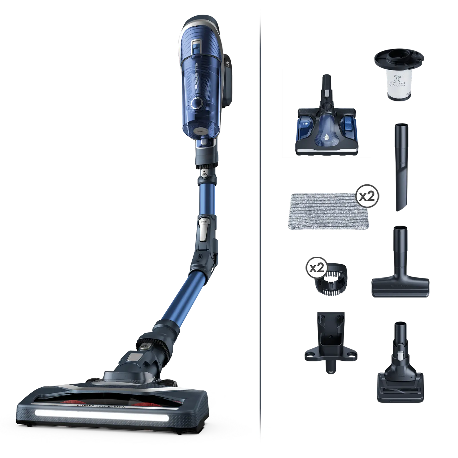 Spare parts and accessories Electric broom Rowenta X-Force 8.60 Aqua - RH9690WO