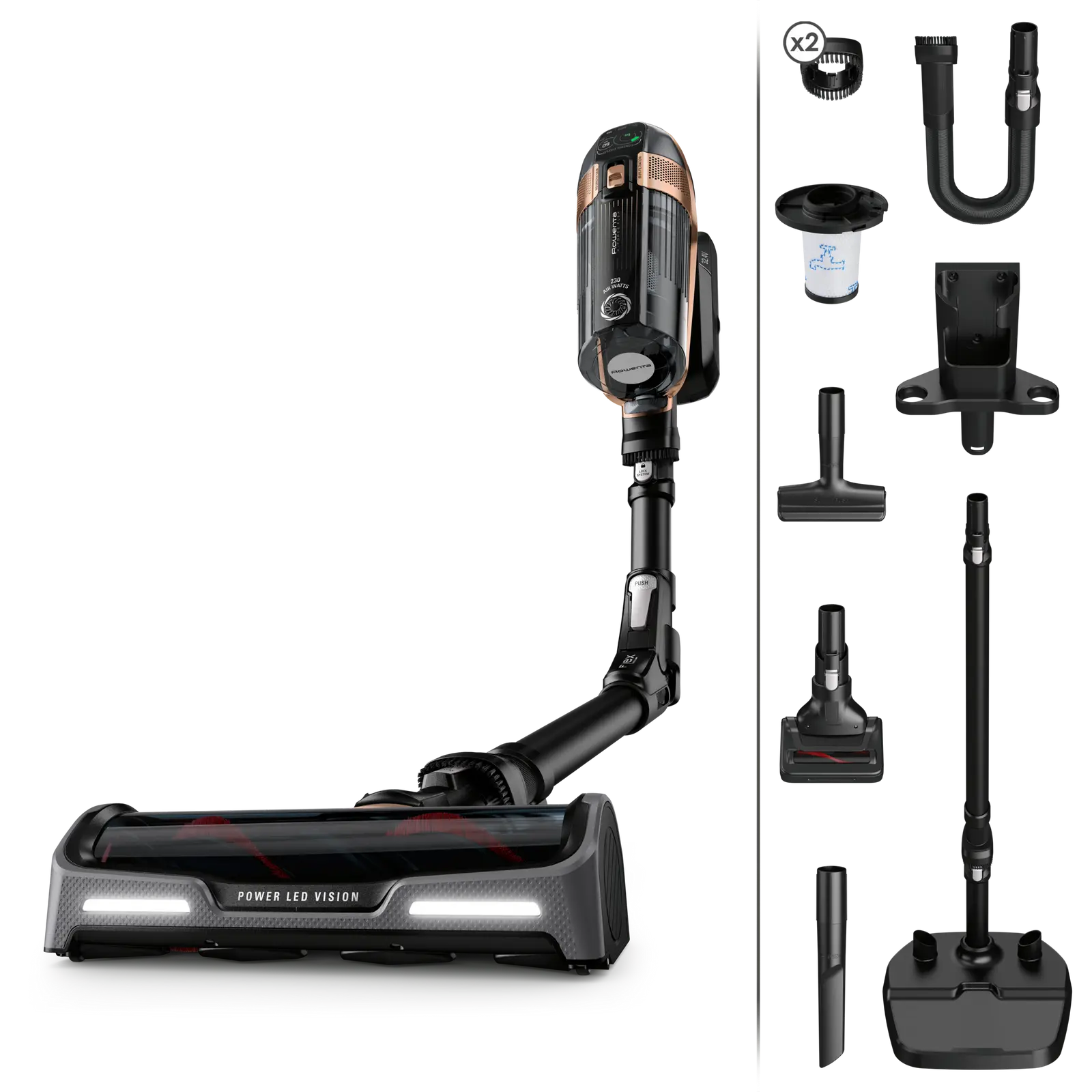 Spare parts and accessories Electric broom Rowenta X-Force Flex 15.60 - RH99F1WO