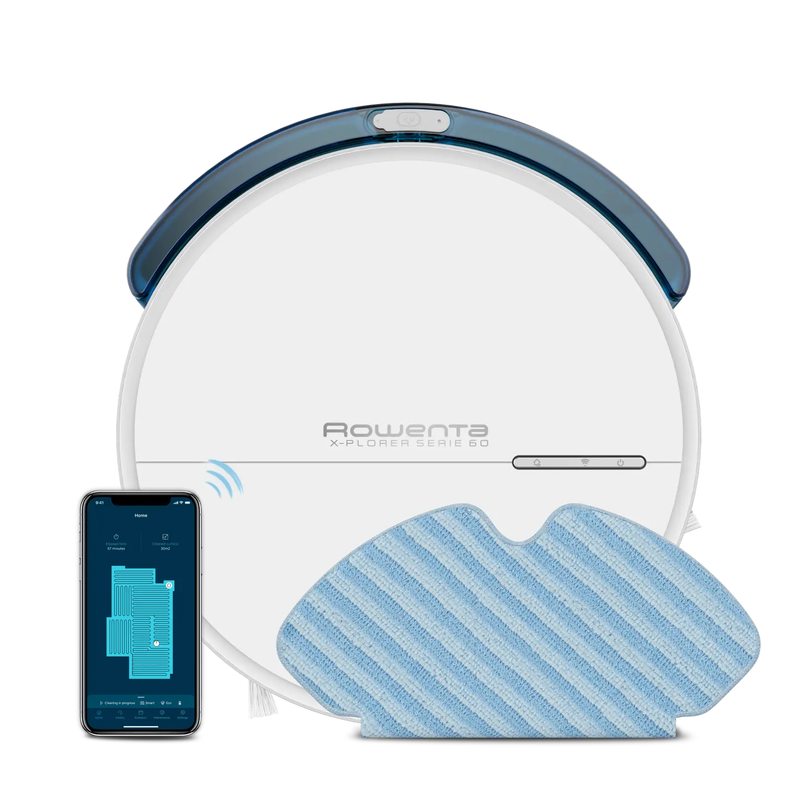 Spare parts and accessories Robot vacuum Rowenta X-Plorer Serie 60 - RR7427WH