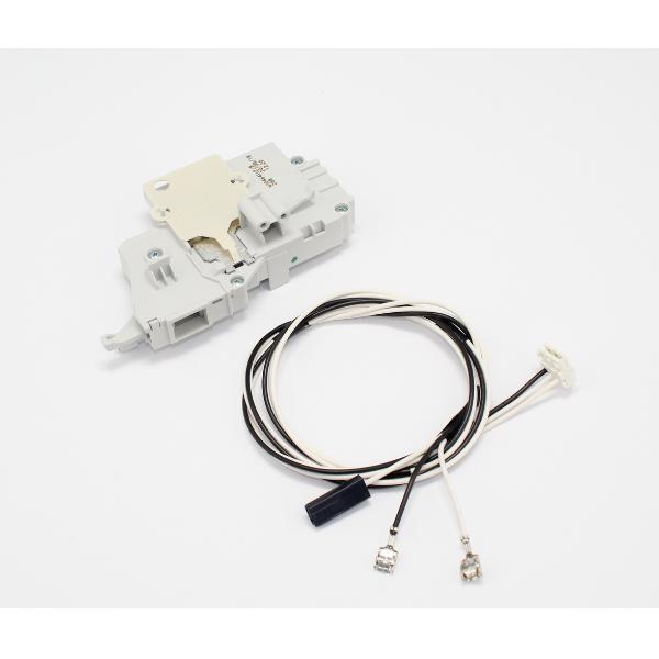 Door lock with cable