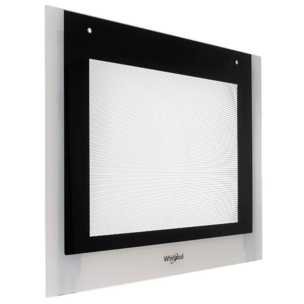 Door glass + rails WH