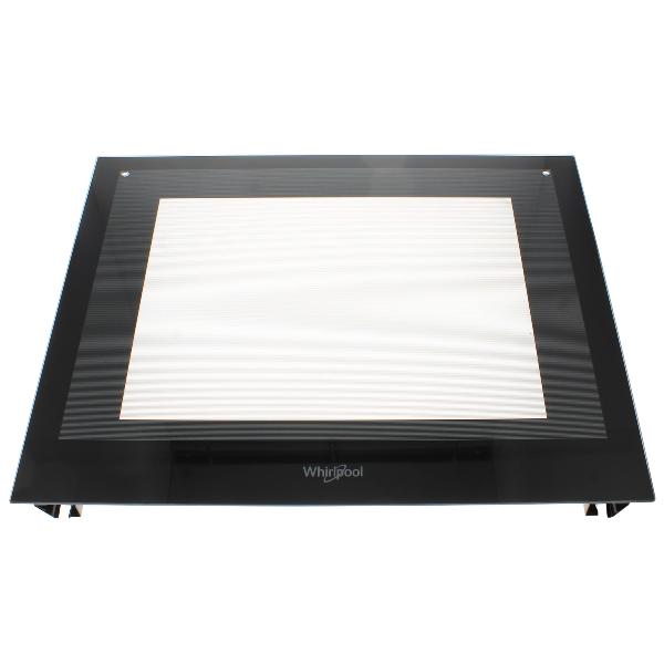 Door glass + mounting guides