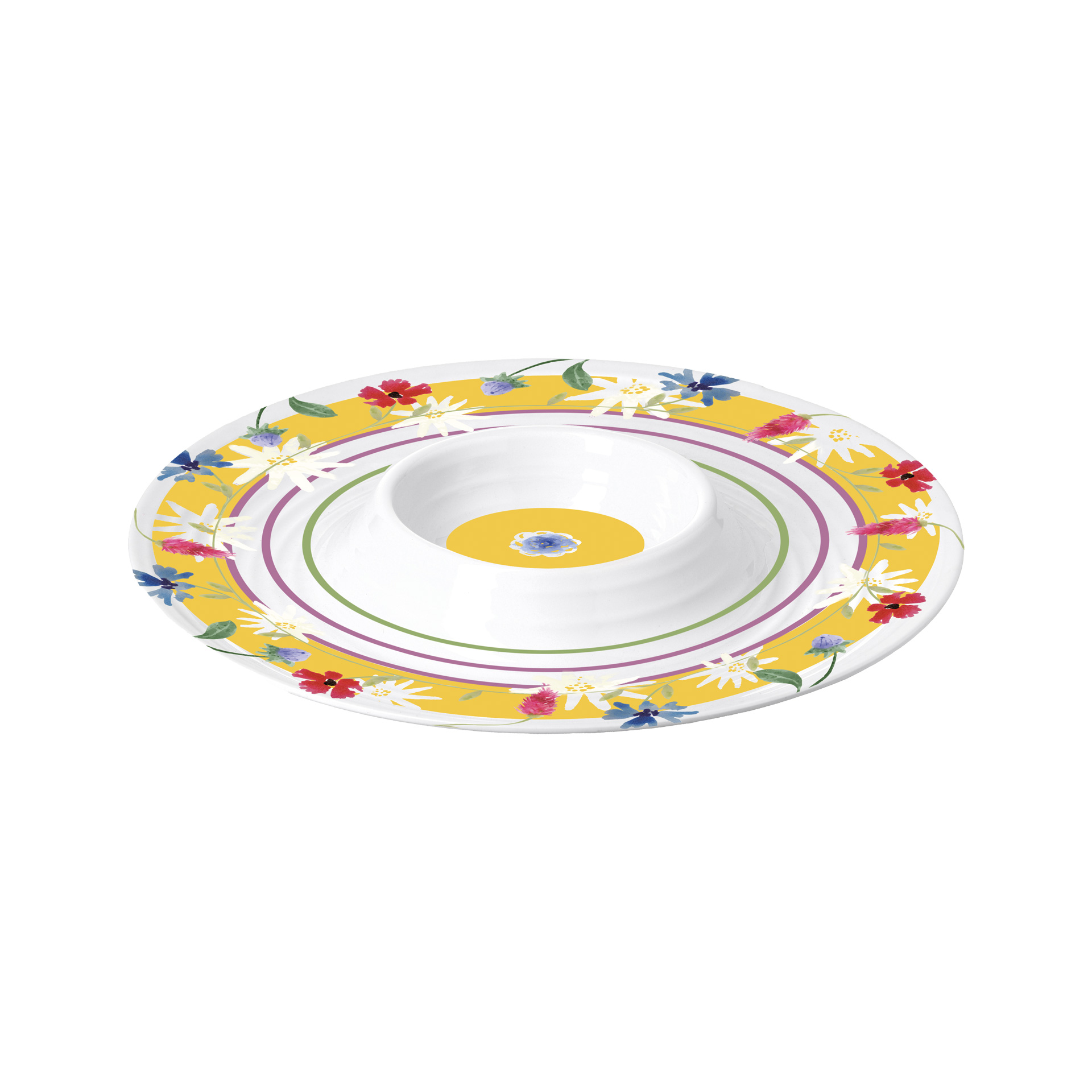 Starter dish Ø 36 x h 3,8 cm - Floreal