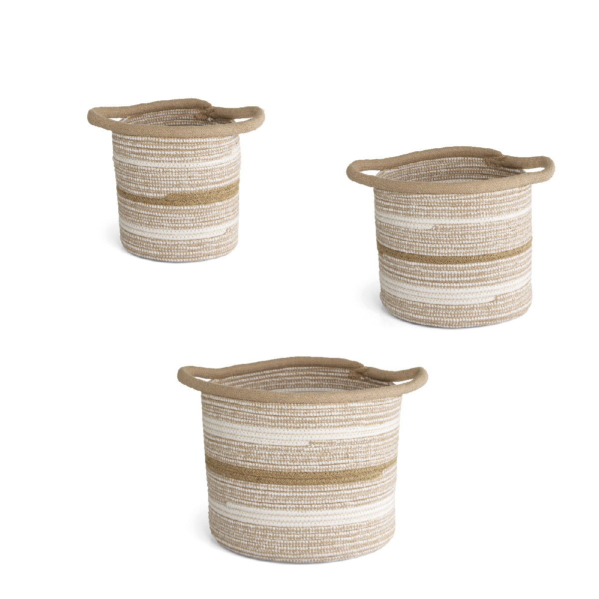 Set of 3 Multipurpose Baskets - Assuan