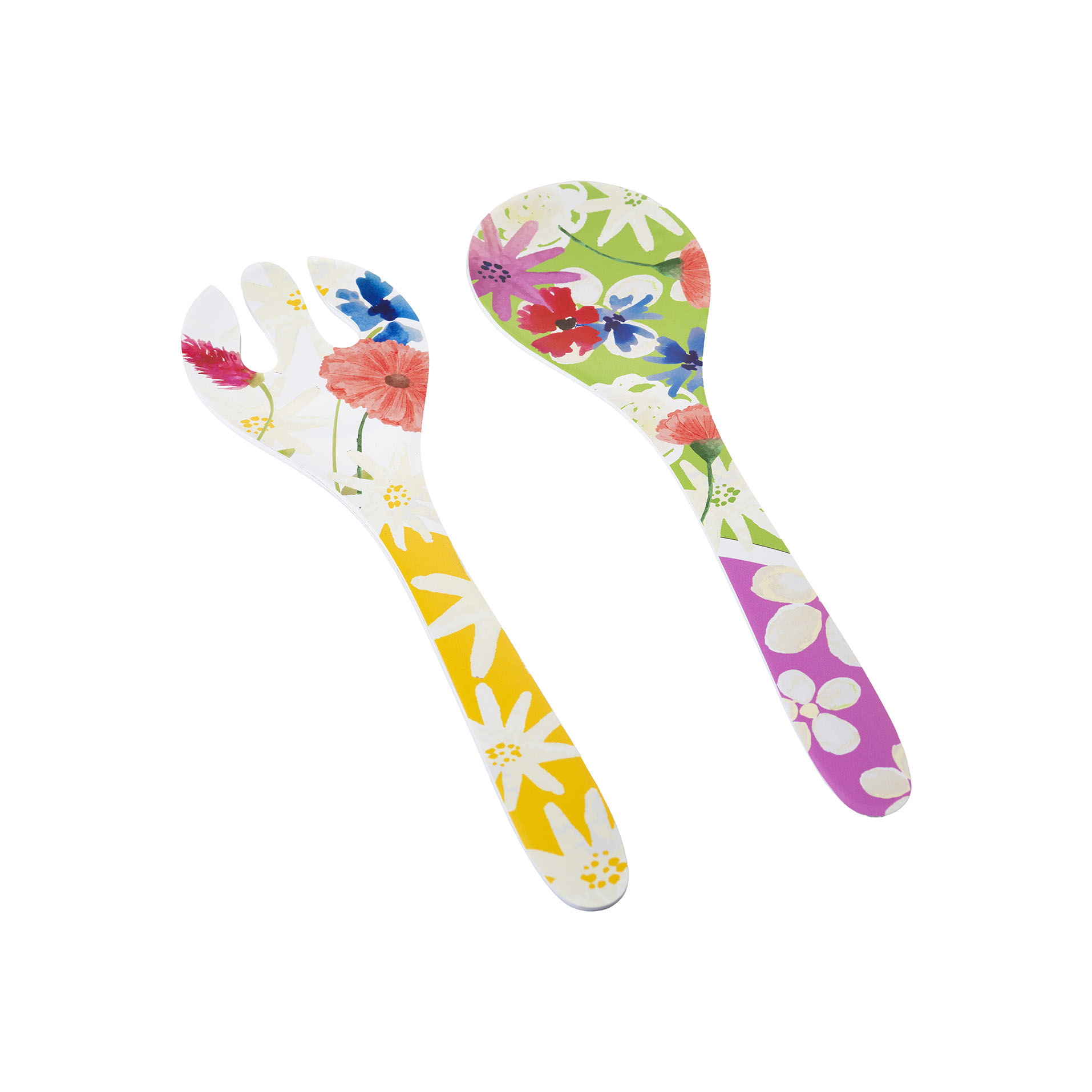 Set of 2 salad cutlery 28 x 7.8 cm - Floreal