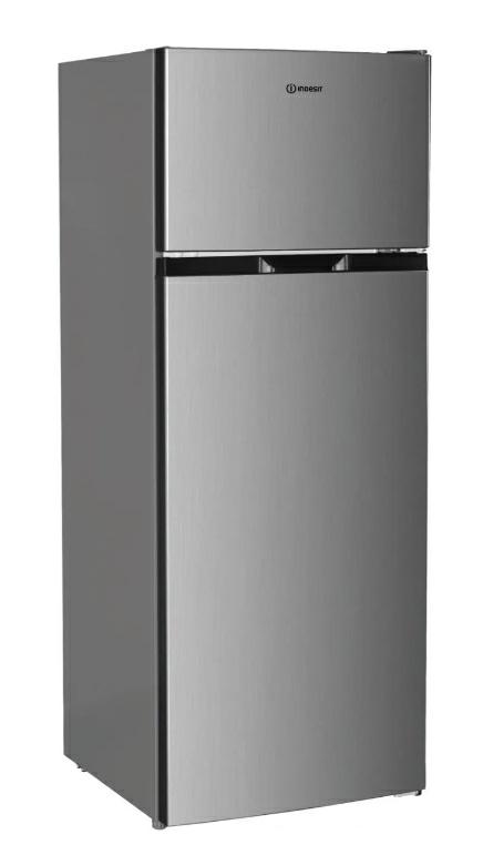 Indesit 206LT E 55CM SILVER I55T0 412S double door refrigerator