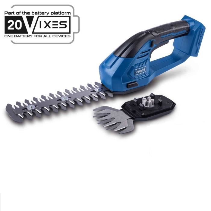 SCHEPPACH C-HTGS200-X cordless grass scissor - 20V IXES - without battery or charger