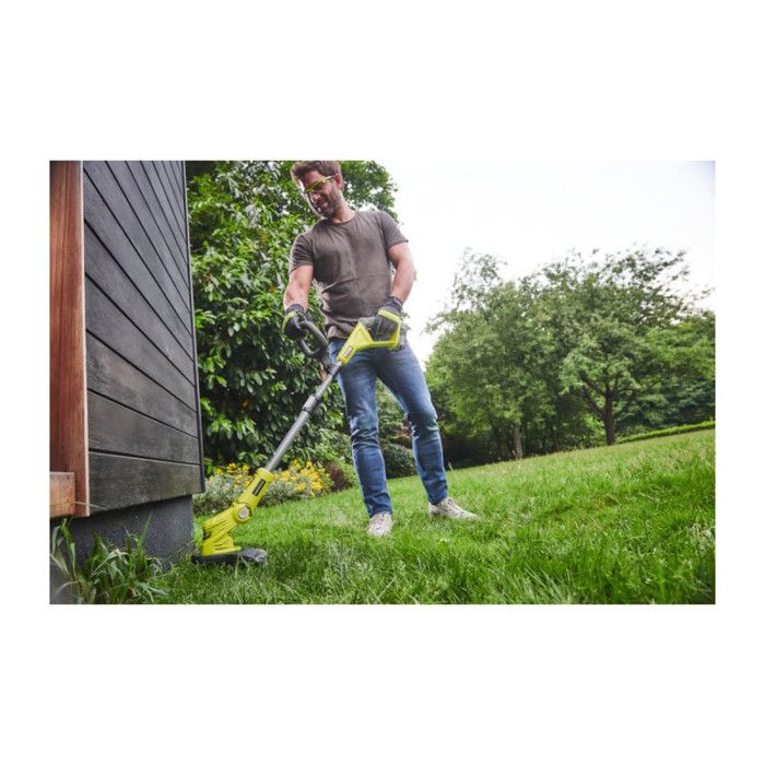 Edge Trimmer/Straightener - RYOBI - Cut Ø 25-30 cm - Wire Ø 1 x 1.6 mm - 1 18 V 5 Ah battery and 1 2A charger