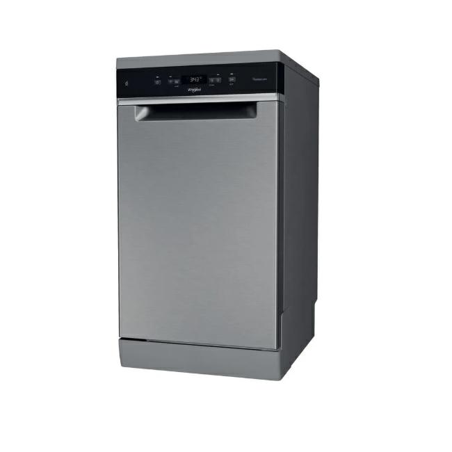 Whirlpool slim dishwasher freestanding 45CM 10COPER. D STAINLESS STEEL WH4FD11CS7A0X