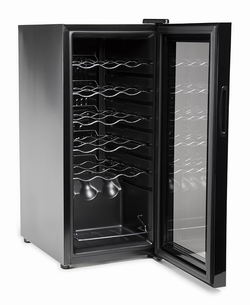 Melchioni VERMENTINO wine cabinet 18 bottles 50 LT BLACK