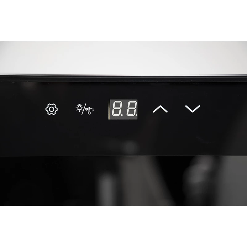 Melchioni VERMENTINO wine cabinet 18 bottles 50 LT BLACK