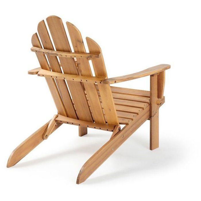 FSC acacia reclining garden chair - 72.5 x 89.5 x H.94 cm