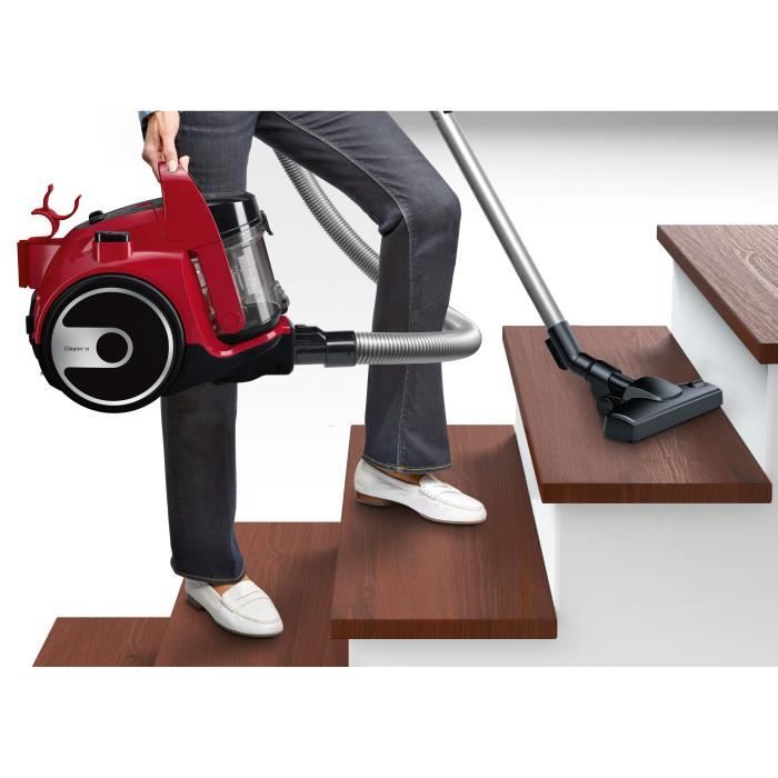 BOSCH BGC05AAA2 Bagless vacuum cleaner - 78dB - 1.5L basket capacity - Washable HEPA 12 filter