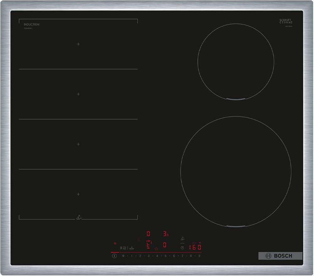 Bosch WIFI PROFILES 4ZONE 60CM PVS645HB1E induction cooktop