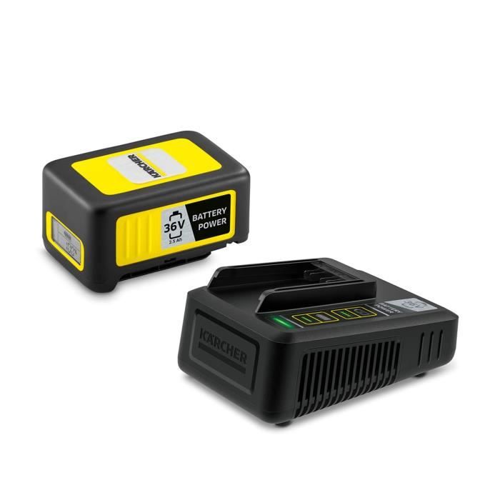 KARCHER POWER 36V/2.5 Ah battery with LCD screen and fast charger