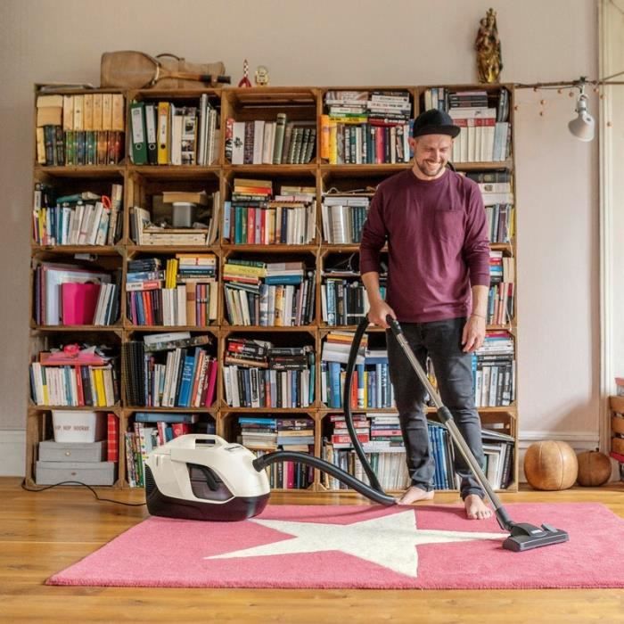 DS 6 bagless vacuum with water filtration - white