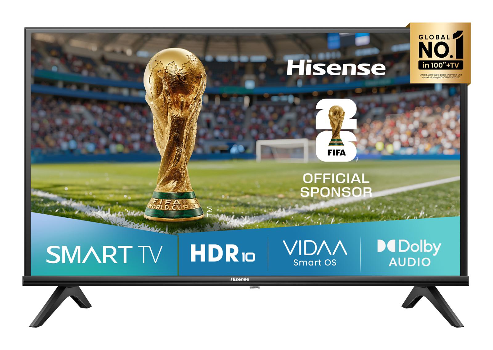 HISENSE TV 32" LED HD READY SMART DVB/T2/S2 32A4Q IT