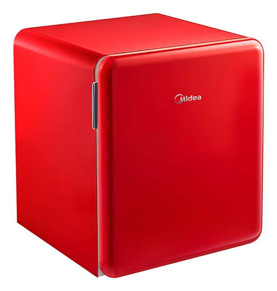 Midea SINGLE-DOOR 47LT AND RED small refrigerator MDRD86SLE32