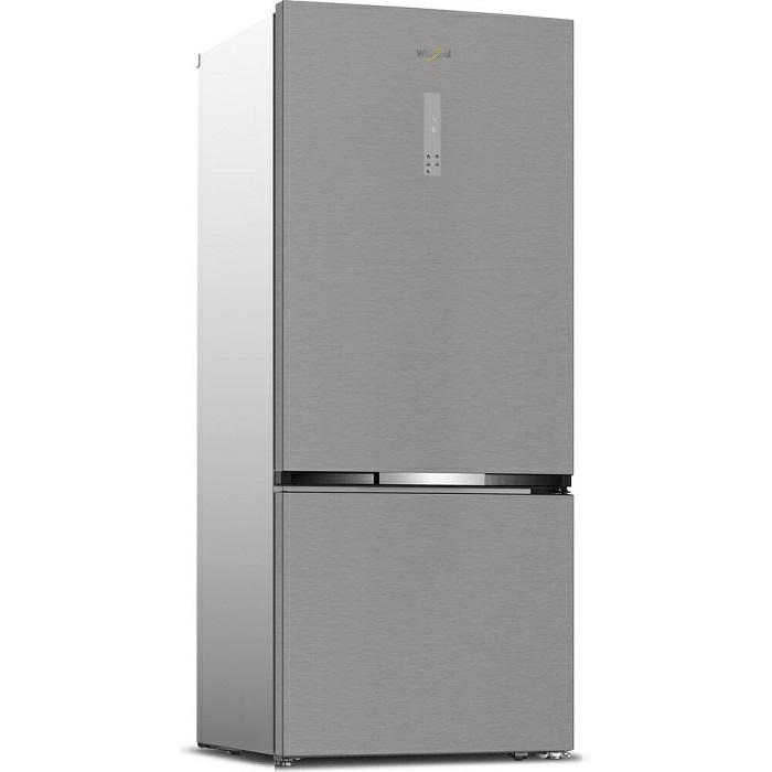 Whirlpool 551 LT TOT.NOFROST 78CM INOX WHK2 6554 X6E Combined Refrigerator