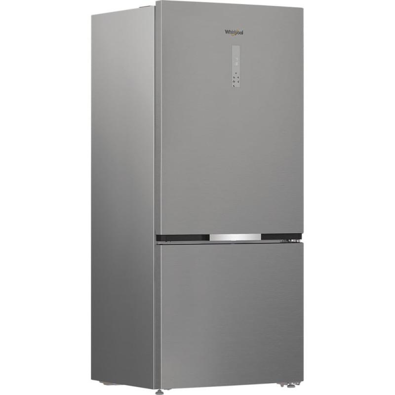 Whirlpool 615 LT TOT.NOFROST 83CM INOX WHK2 6614 X6E freestanding combined refrigerator