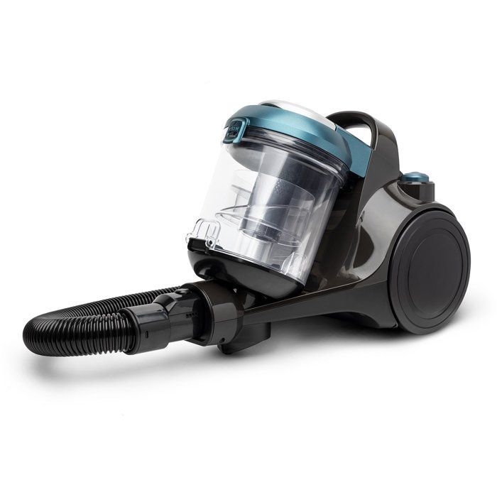 HKoenig Bagless Vacuum Cleaner - Triple A - HEPA Filter 12 - 2.5 L - Black