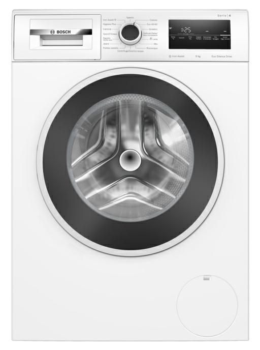 Bosch ECOSILENCE DRIVE 1400RPM STEAM WASHER 9 kg WAN28219IT