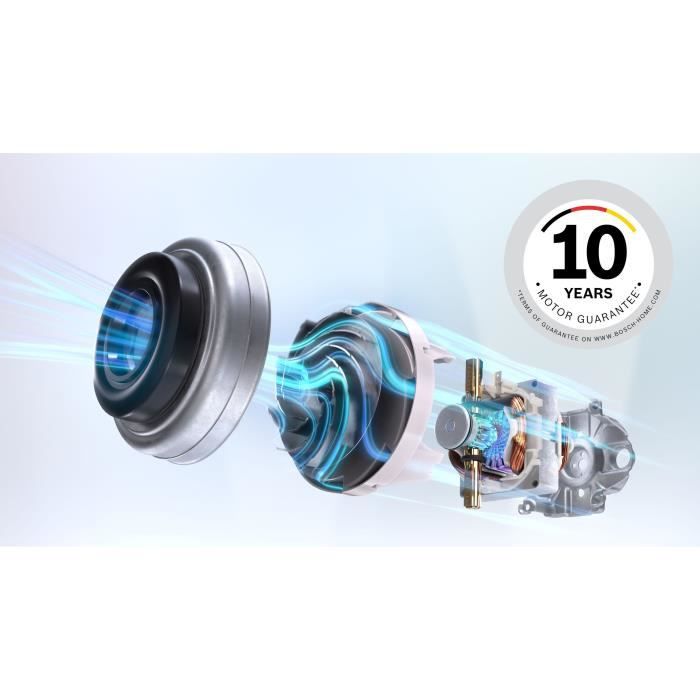 BOSCH GL20S Black - Bagged vacuum - 600 W - Sound level 80 dB