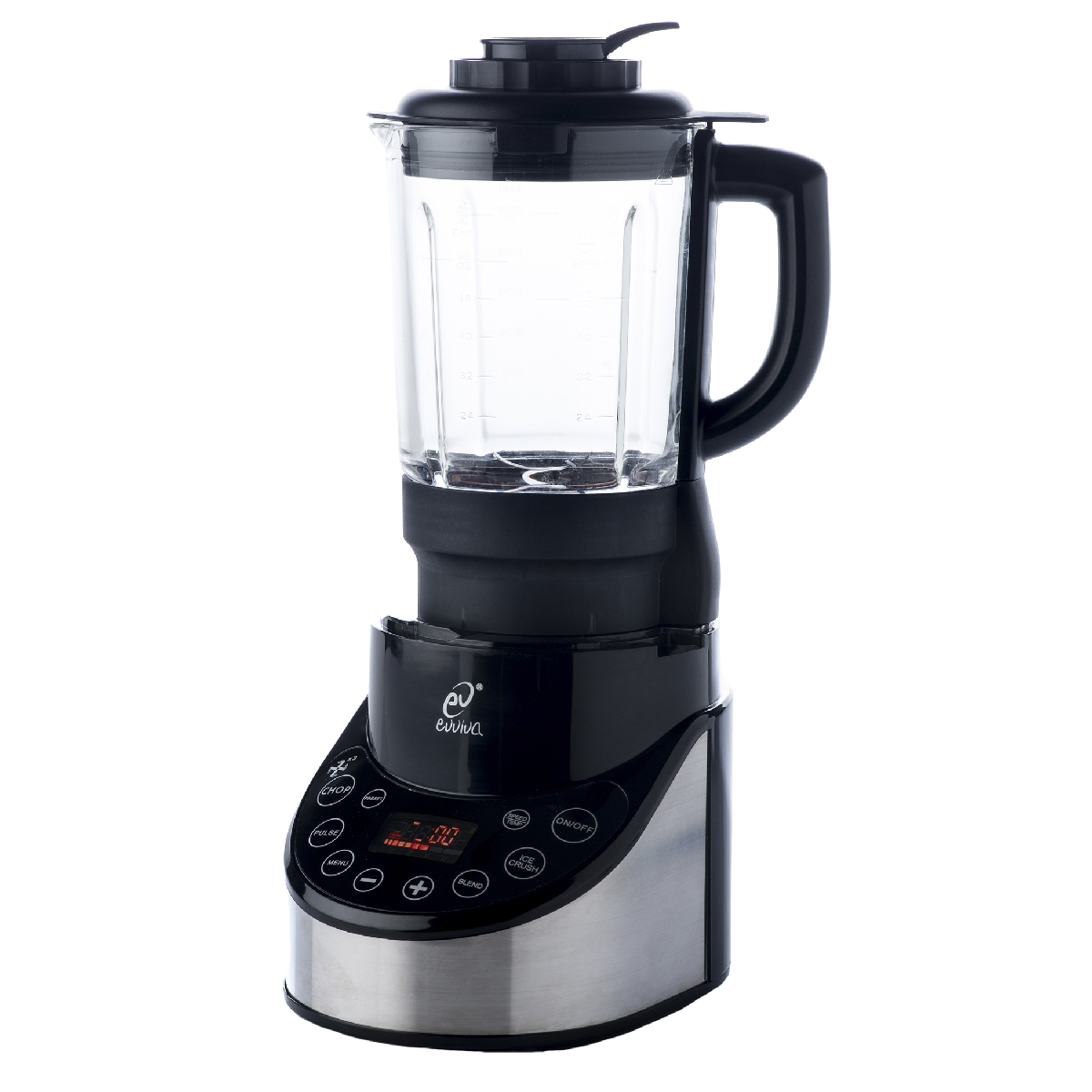 Soup maker/multifunctional kitchen robot 500-900 W, glass and ABS, 24 x 18 x h 45 cm - Hurray
